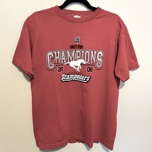 CFL Calgary Stampeders Grey Cup Champions 2008 Tee